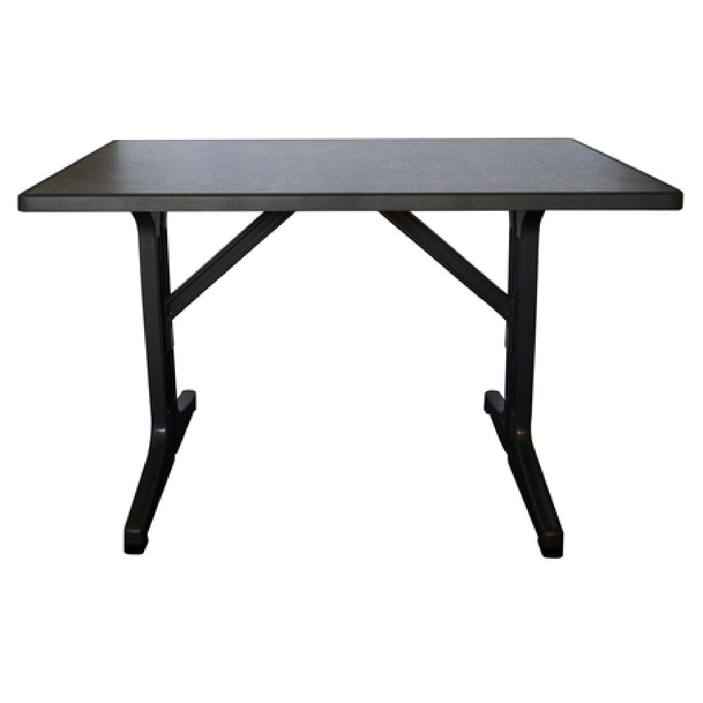 Grosfillex US286744 Omega Table 45" X 28" Rectangular