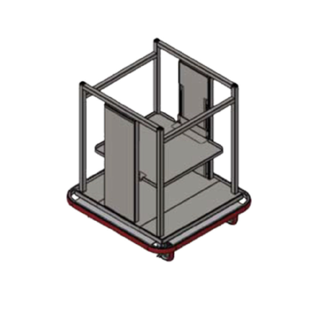 Carter Hoffmann OTD2020 Open Dispenser For 20x20 Wash Racks Single Stack