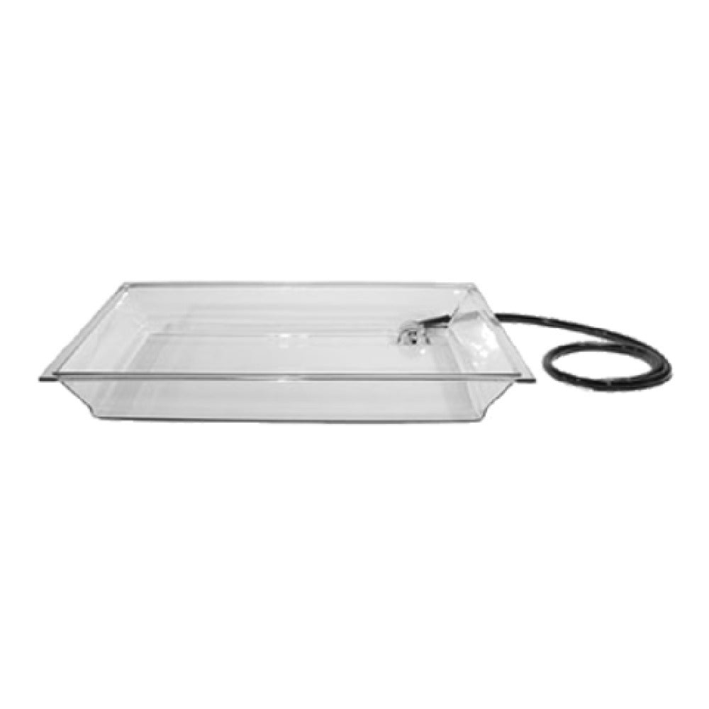 Cal Mil IP152 Ice Display Pan Small Rectangle