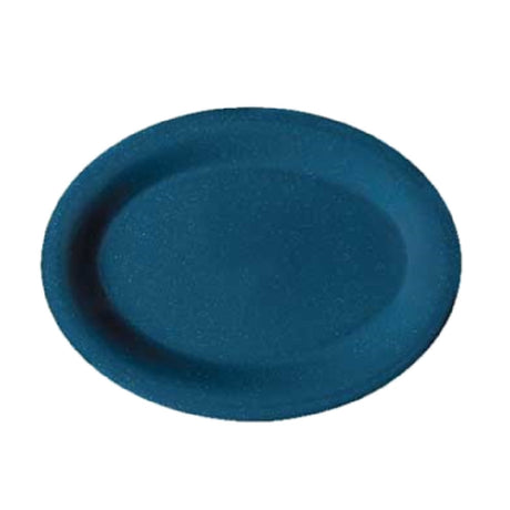 GET Enterprises OP-120-TB Texas Blue™ Platter 12"L X 9"W Oval