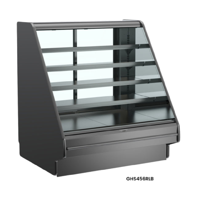 Structural Concepts GHS656RLB (FLAT) Fusion® Refrigerated Service Case 73-1/8"W X 42-3/4"D X 55-1/4"H