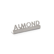American Metalcraft MSSA25 - Mini Laser Cut Sign, 0.6"W X 2.5"D X 0.7"H, Stainless Steel
