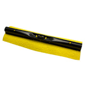 Rubbermaid FG643600YEL - Steel Roller Cellulose Replacement Head, 12", Yellow