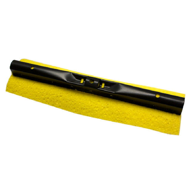 Rubbermaid FG643600YEL - Steel Roller Cellulose Replacement Head, 12", Yellow