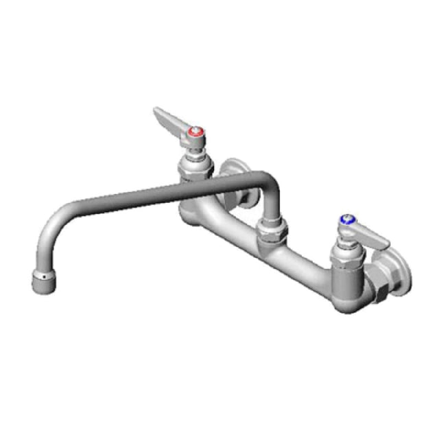 T&S Brass B-0231-A22-CVH Pantry Mixing Faucet Double Wall Mount