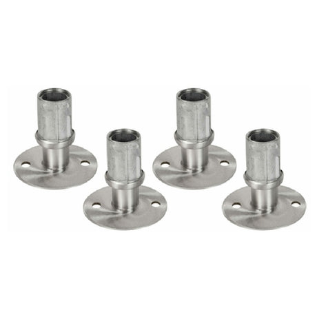 John Boos CAS05H Flange Feet Adjustable With Holes For Attachment To Floor