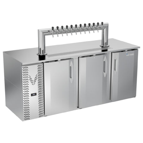 Victory VDD78HC-S-12T - Direct Draw Dispenser, 78"W X 30-1/8"D X 49-7/8"H, 33.59 Cu. Ft.