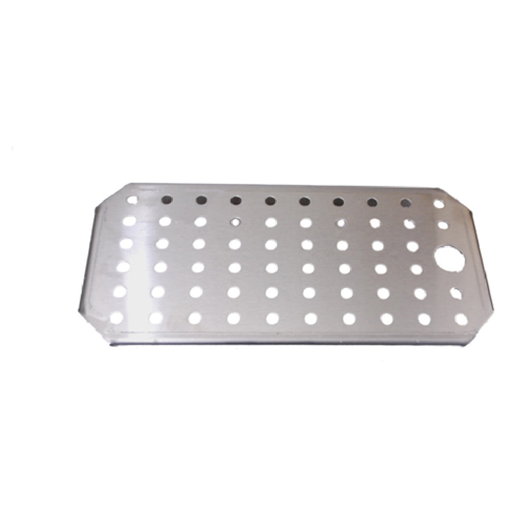 Franklin Machine Products 840-5087 Shelf Drain (Third Stainless Steel)