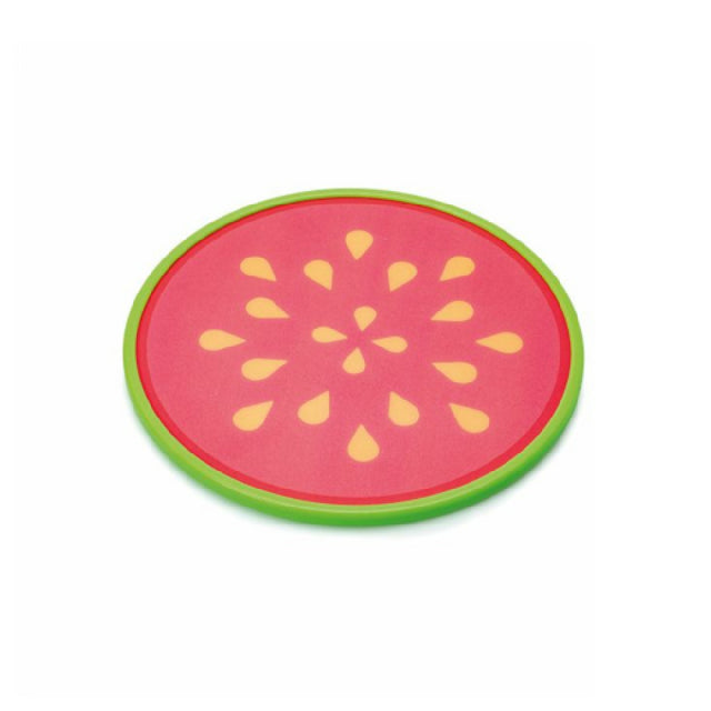 Harold Import Co. 29923 Joie's Fruit Inspired Cutting Board Guava Design 10.83" X 10.83" X 0.55"H