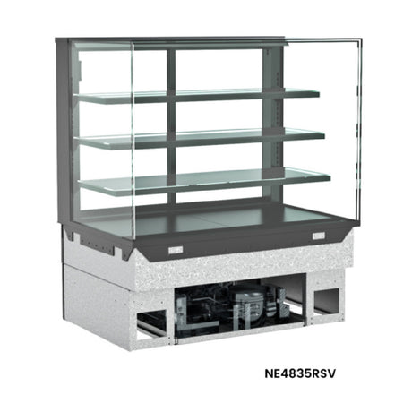 Structural Concepts NE6035RSV Reveal® Service Refrigerated Slide In Counter Case