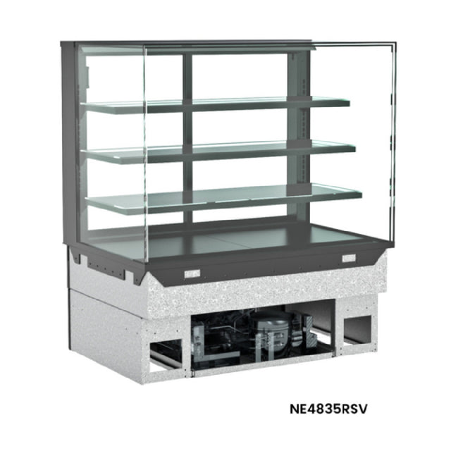 Structural Concepts NE4835RSV Reveal® Service Refrigerated Slide In Counter Case