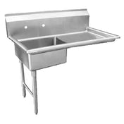 GSW USA DT48U-L Dishtable Undercounter Design 48"L X 30"D X 34"H