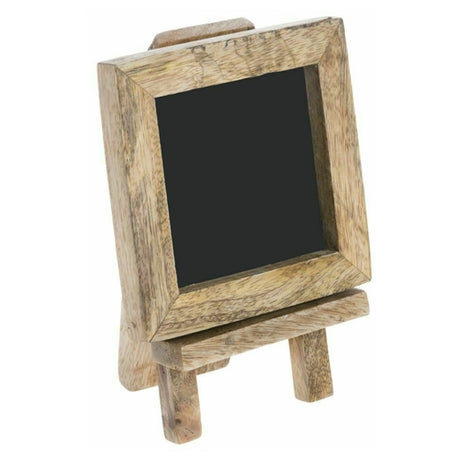 Hubert 53350 - Chalkboard Sign & Easel, 4-1/4" X 3-1/2" X 6"H, Mini