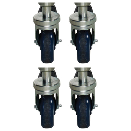 Wolf CSTSET-SINGLE Casters (set Of Four 2 Locking) For Single Deck Oven Or For Leg Stand