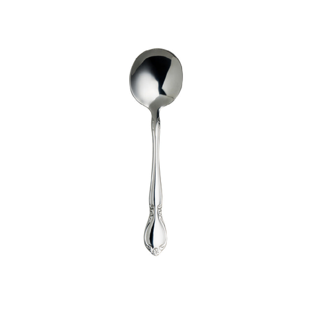 Steelite 5754SX002 Bouillon Soup Spoon 6.375" 18/0 Stainless Steel