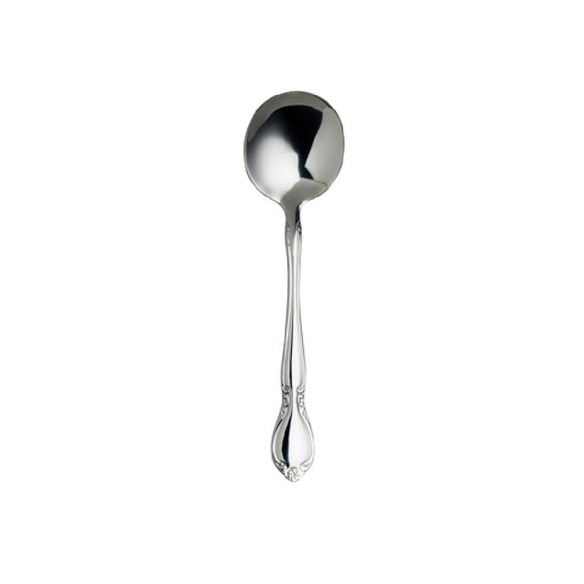 Steelite 5754SX002 Bouillon Soup Spoon 6.375" 18/0 Stainless Steel