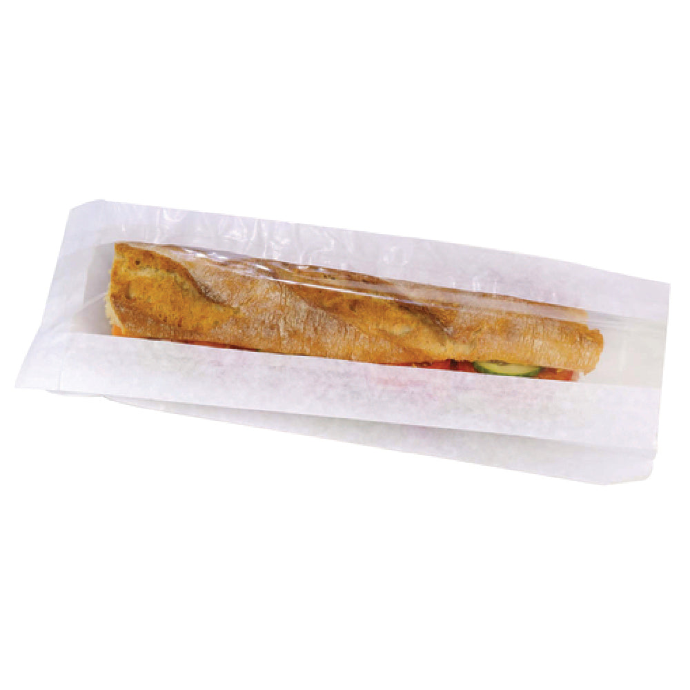 PacknWood 210SAND35F - Sandwich Bag, 4.7 X 1.6 X 14.2", With Window