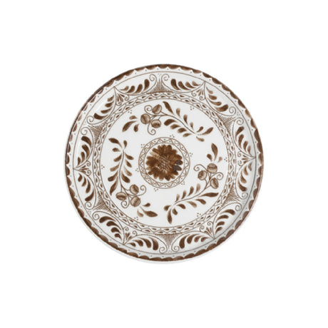 Steelite A105P803 Plate 7.5" Talavera Motiva Brown