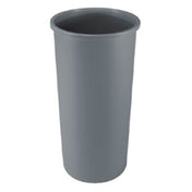 Rubbermaid FG354600GRAY - Untouchable® Container, Round, 22 Gallon