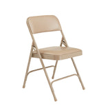 National Public Seating 1201 NPS® 1200 Series Premium Vinyl Upholstered Folding Chair