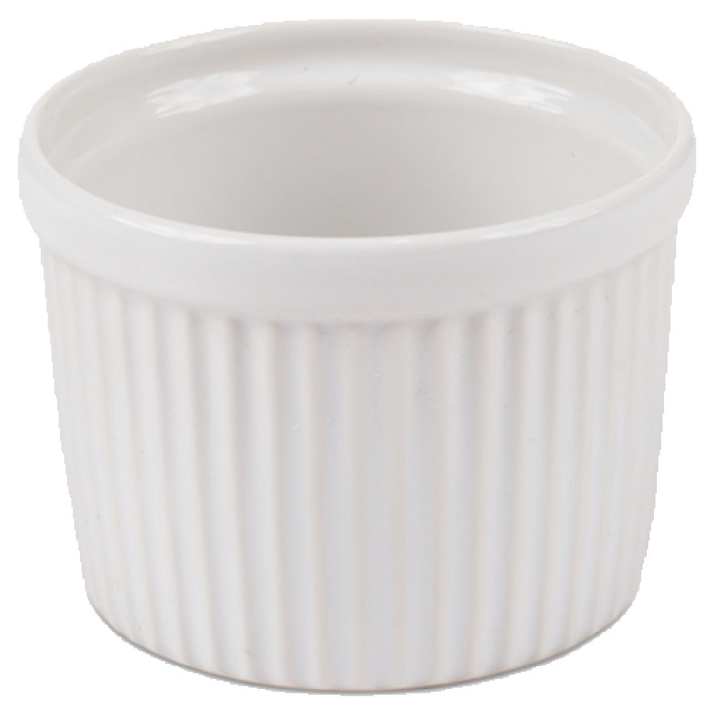 JB Prince R206 3.5 Souffle Dish 8 Oz. 3-1/2" Dia. X 2-1/2"H