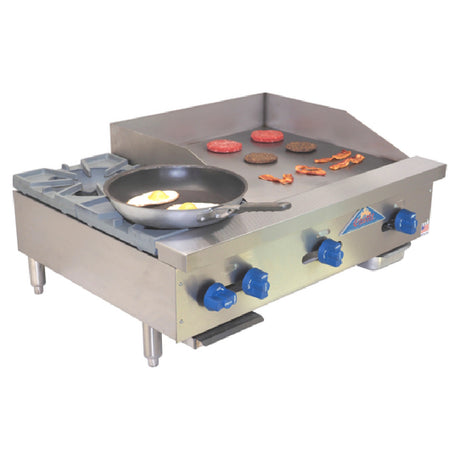 Comstock-Castle FHP36-24 Hotplate/Griddle Combination Countertop Gas