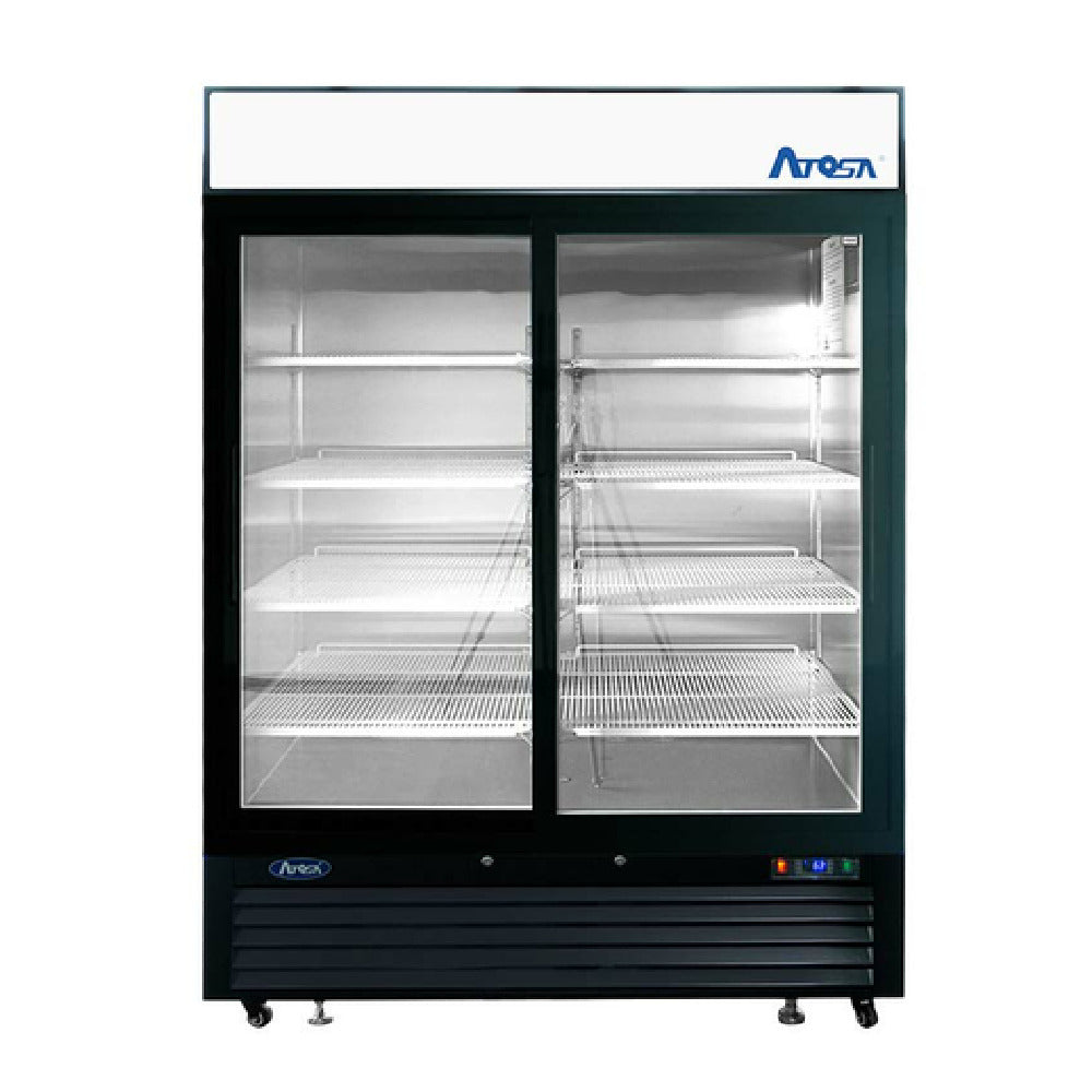 Atosa MCF8727GR Refrigerator Merchandiser Two-section 54-2/5"W X 29-7/10"D X 81-1/5"H