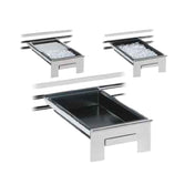 Bauscher Hepp 06.2426.9990 - Ice Tray, 20-3/4" X 12-3/4" X 3", Fits GN 1/1 Low & High Frames