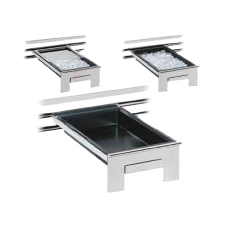 Bauscher Hepp 06.2426.9990 - Ice Tray, 20-3/4" X 12-3/4" X 3", Fits GN 1/1 Low & High Frames