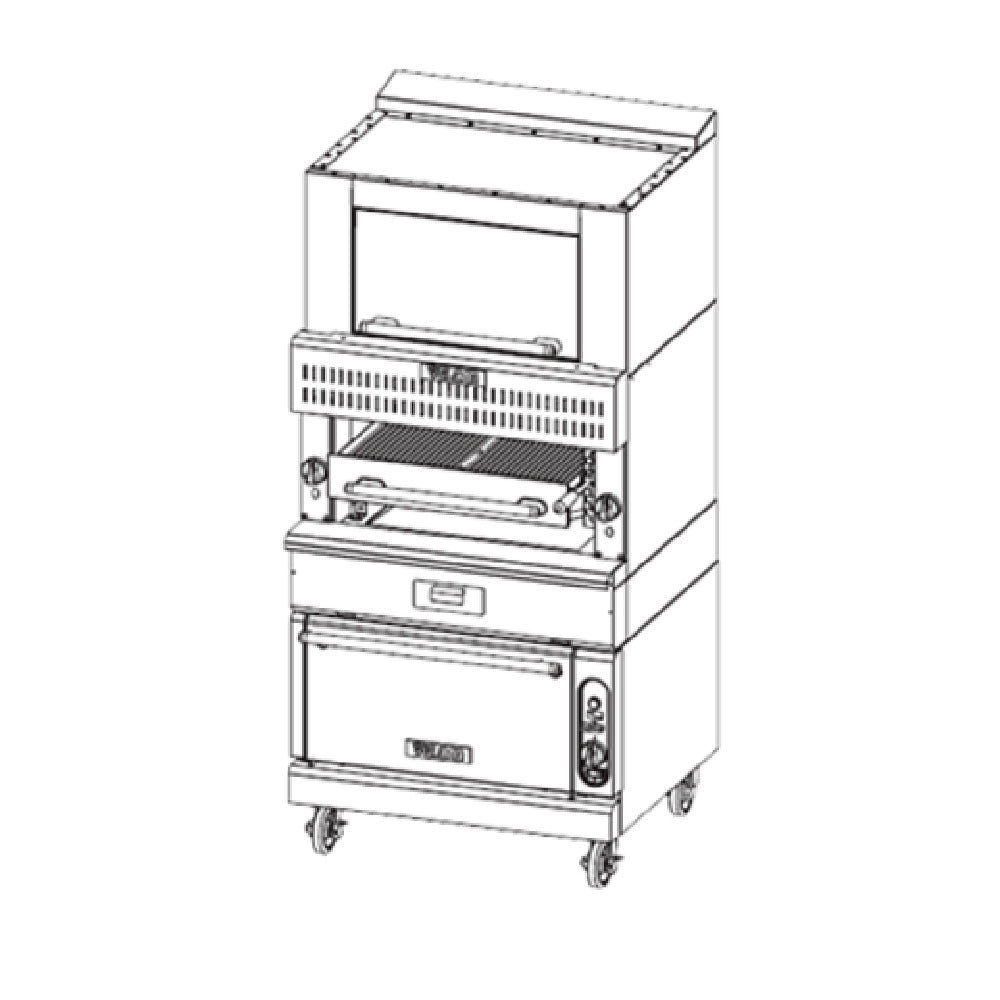 Vulcan VBB1SF_NAT V Series Heavy Duty Broiler 36" Gas