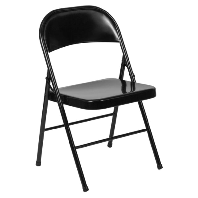 Flash Furniture BD-F002-BK-GG Hercules Series Folding Chair 300 Lb. Weight Capacity