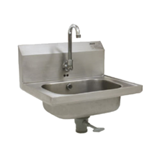 Eagle HSA-10-FOE Hand Sink Wall Mount 14" Wide X 10" Front-to-back X 5" Deep Bowl