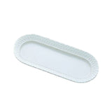 Bon Chef 2310CABERNET - Trellis Fish Platter, 8" X 18", Aluminum With Ceramic-look Coating