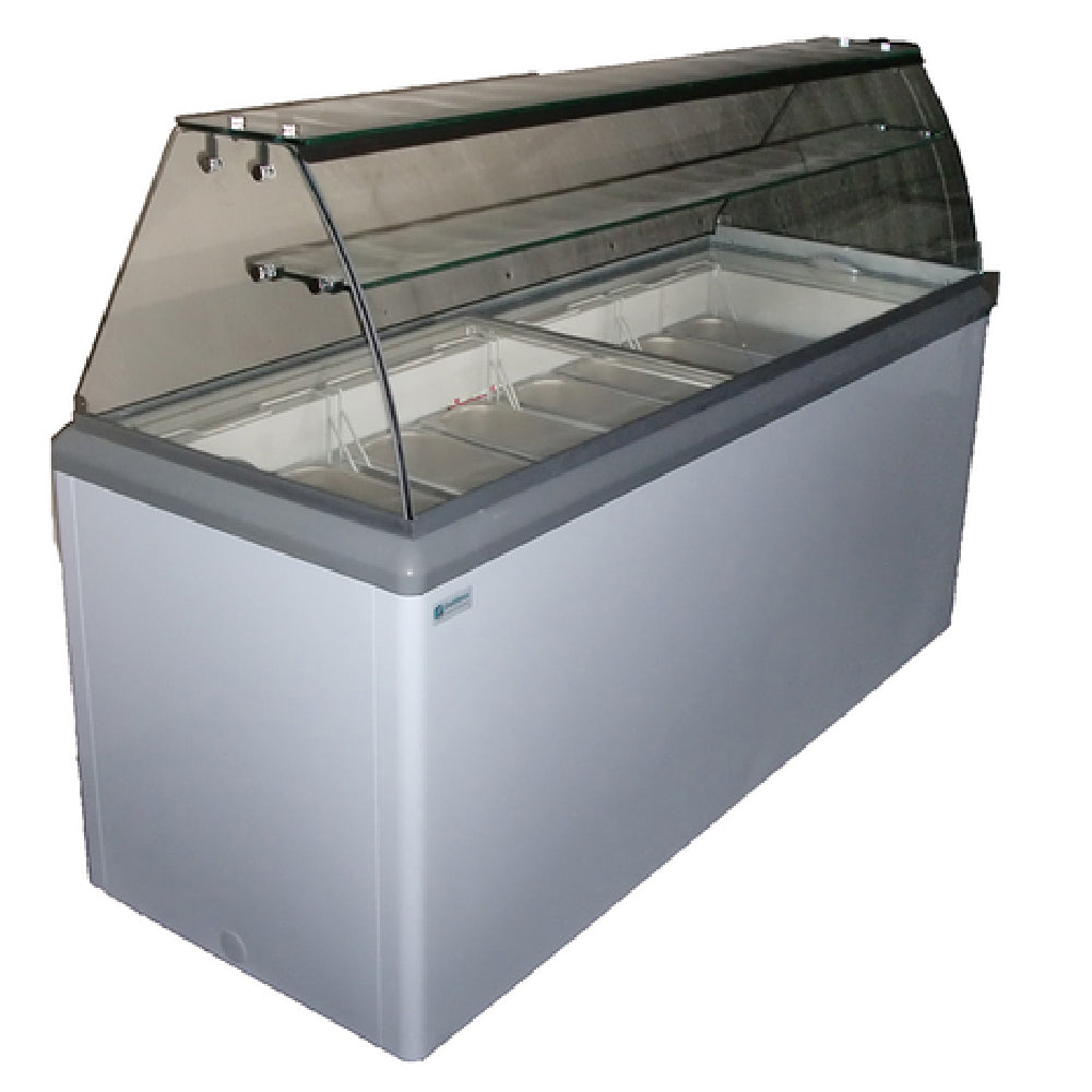 Excellence HBG-4HC Gelato Dipping Cabinet 28-1/2"W 6.4 Cu. Ft. Capacity