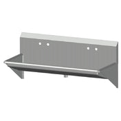 SPG MSHS-4 - Universal Stainless Multi-Station Hand Sink, Wall Mount, 48" X 20" Front-to-back