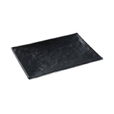 Yanco BP-2014 Black Pearl Plate 14"L X 9"W Rectangular