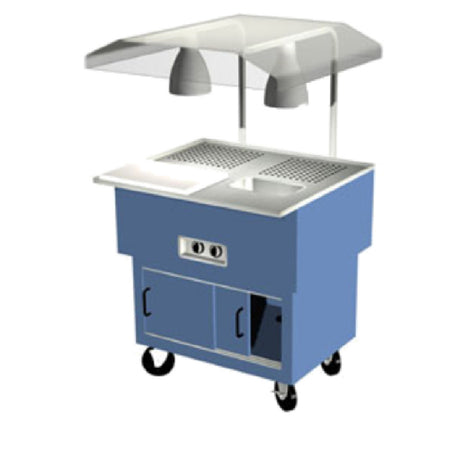 Duke DPAH-2-BC_217101 EconoMate™ Portable Beef Cart 30-3/8"W With Au Jus Pan