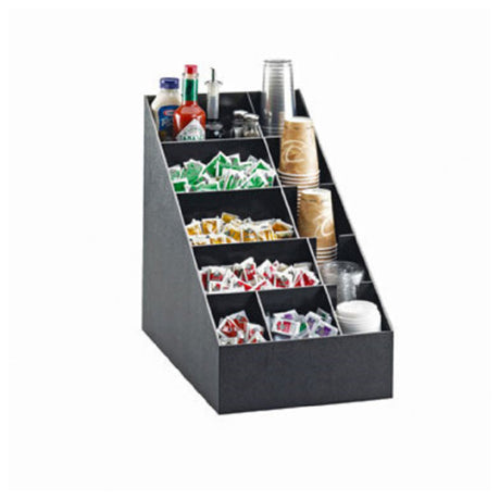 Cal Mil 2047 Classic Cup/Lid Organizer 14"W X 22-1/2"D X 20-1/4"H 5-level