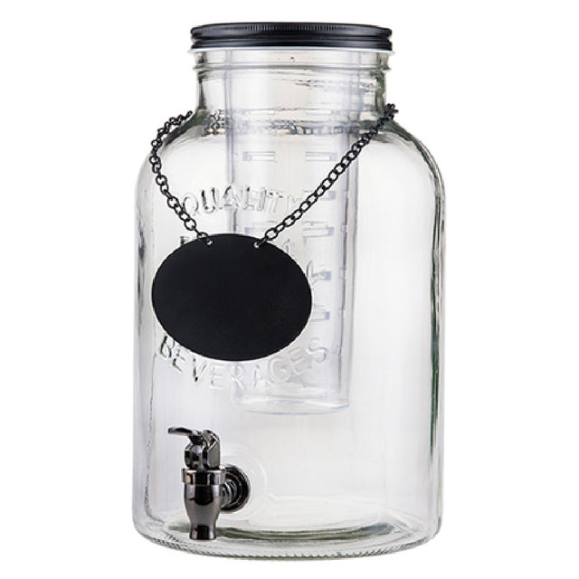 Tablecraft 10090 Industrial Collection™ Beverage Dispenser 2 Gal 10" X 8" X 12-3/4"