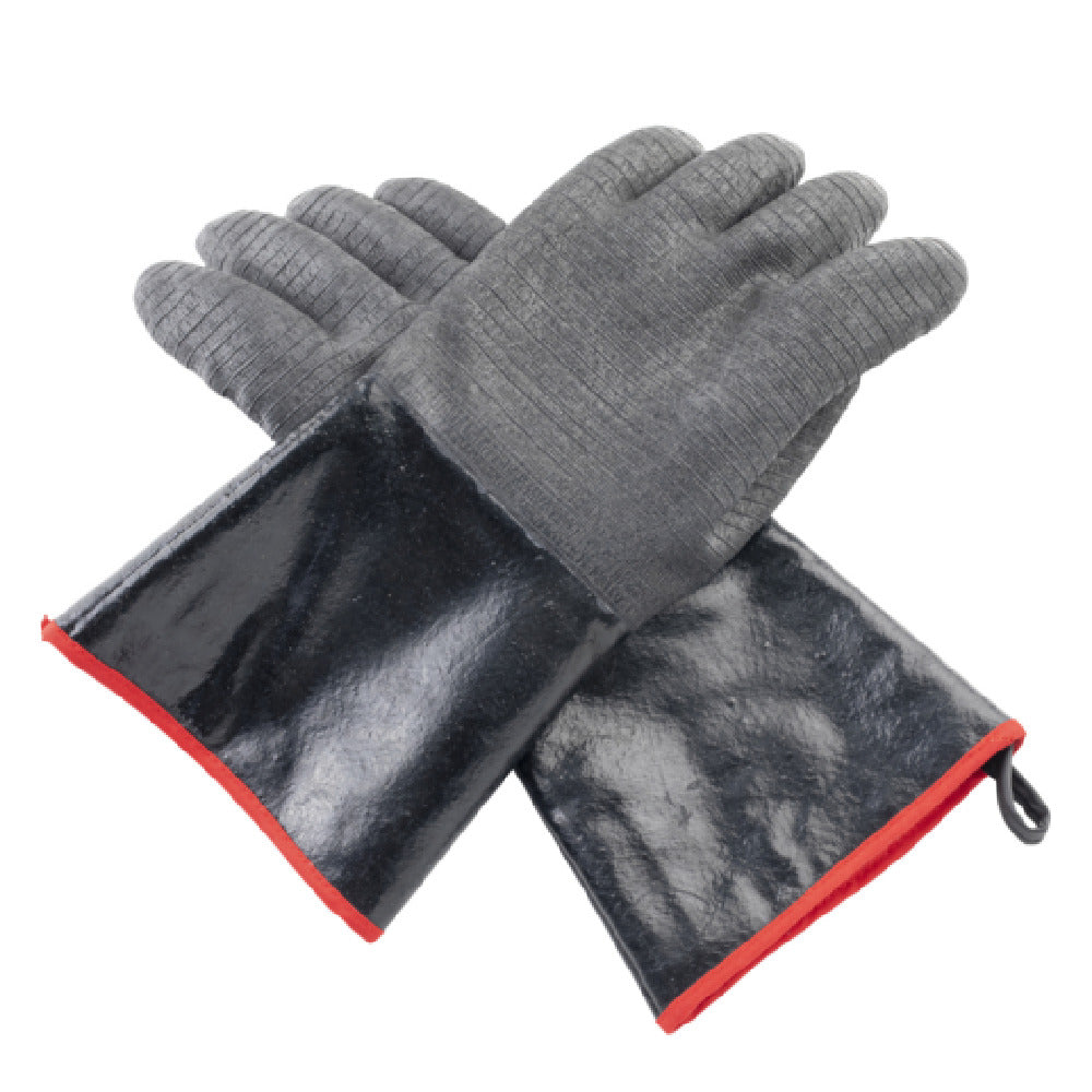 Tablecraft 11735 High Heat Glove 13-3/4" X 6" X 2-1/4" Black Glove