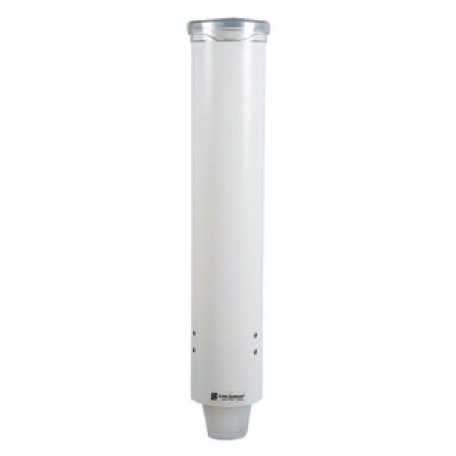 San Jamar C4160WH Water Cup Dispenser Small Wall/surface Mount