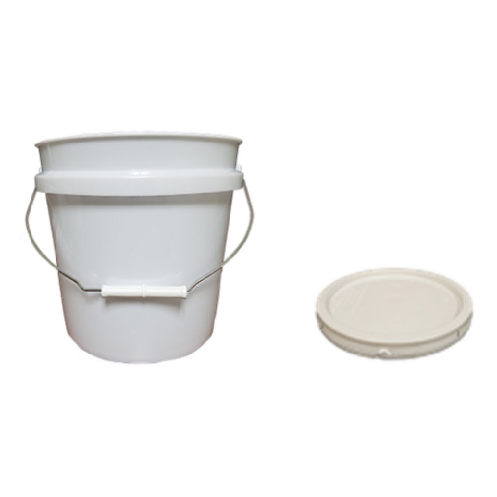 Buccaneer Container Corp 2006256010 (Buccaneer) Bucket With White Lid (2) Gallon (custom Printed) (6 Each Per Case)