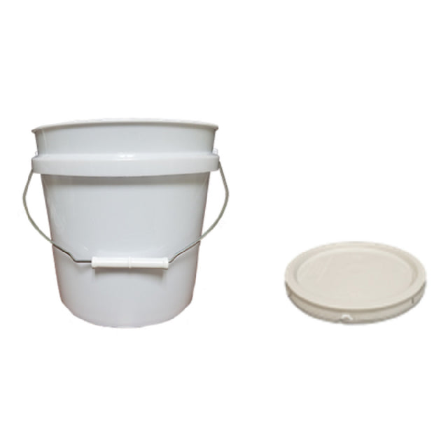 Buccaneer Container Corp 2006256010 (Buccaneer) Bucket With White Lid (2) Gallon (custom Printed) (6 Each Per Case)
