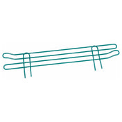 Klinger's Trading SLEDGE54-GREEN Shelf Ledge For Wire Shelf 54"W X 5-1/2"H