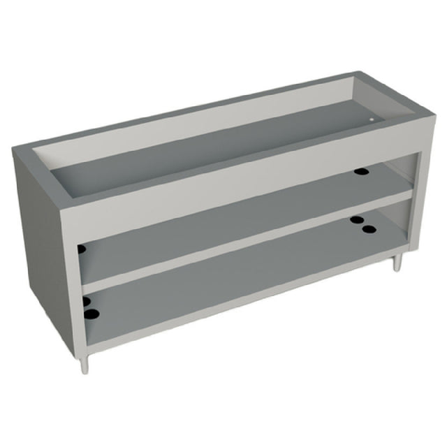 Duke 325-25PG_217101 AeroServ™ Ice Pan Unit 74"W X 24-1/2"D X 36"H 20ga Stainless Steel Top