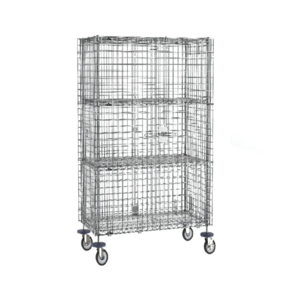 Metro SEC55EC-2SE - Super Erecta® Security Unit, Mobile, Chrome Plated Finish