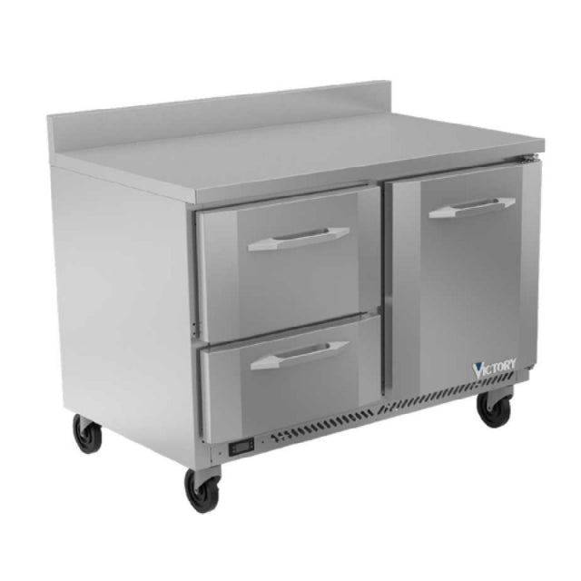 Victory VWRD48HC-2 Worktop Refrigerated Counter Powered By V-Core™ Two-section