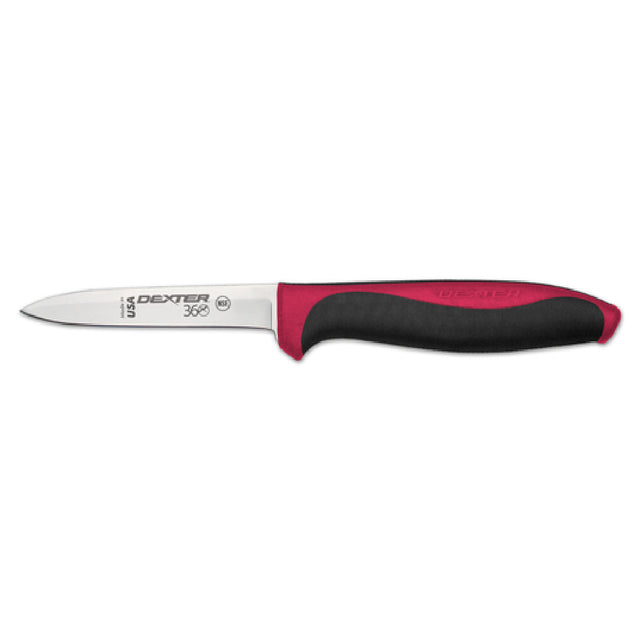 Dexter Russell S360-3½R-PCP Dexter® 360™ (36000R) Paring Knife 3½" Spear Point