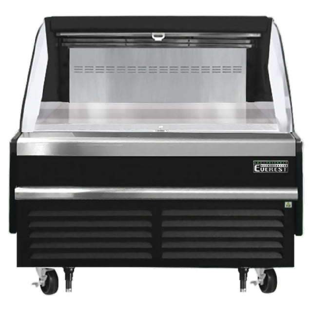 Everest Refrigeration EOMH-48-B-35-S Horizontal Open Display Merchandiser 48"W X 34-1/4"D X 41"H