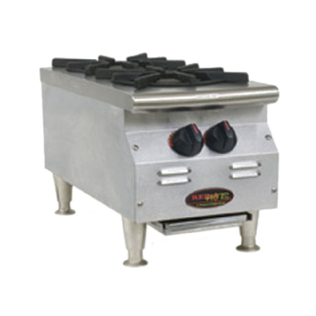 Eagle CLHP-2-NG-X RedHots® Chef's Line® Hotplate Counter Unit Gas